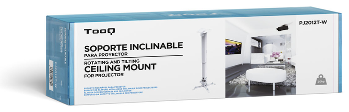 Tooq Soporte de Techo para Proyector PJ2012T-W Blanco Tooq Soporte de Techo para Proyector PJ2012T-W Blanco