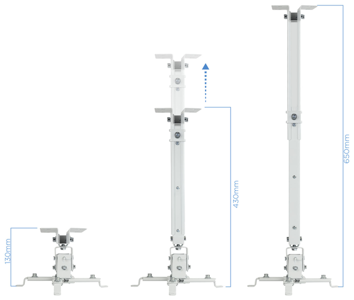 Tooq Soporte de Techo para Proyector PJ2012T-W Blanco Tooq Soporte de Techo para Proyector PJ2012T-W Blanco