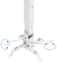Tooq Soporte de Techo para Proyector PJ2012T-W Blanco