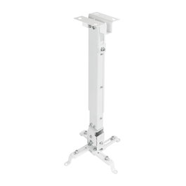 TooQ Soporte de Techo para Proyector PJ2012T-W Inclinable hasta 20kg