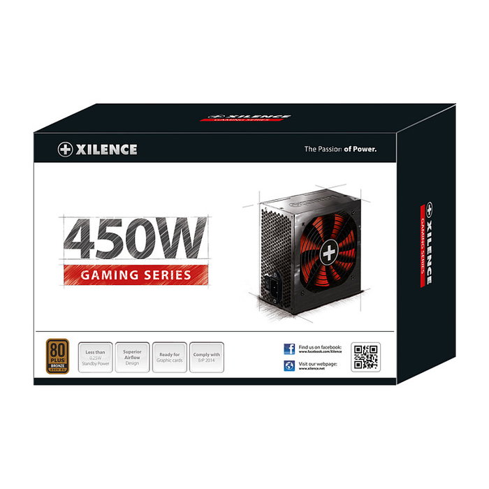Xilence Gaming Series XP450R10 450 W ATX Negra