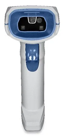 Zebra DS8108-HC Lector de Códigos de Barras Portátil - Escáner 1D y 2D con Tecnología LED, Blanco