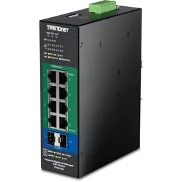 Trendnet TI-PG103I Switch Gestionado Gigabit Ethernet PoE Negro
