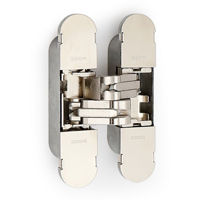 CEAM Bisagra Invisible 1129 100x22 Níquel Regulable 3D para Puertas hasta 35Kg CEAM Bisagra Invisible 1129 100x22 Níquel Regulable 3D para Puertas hasta 35Kg