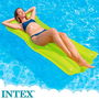 Intex Colchoneta 4 Tubos Colores Neon 183x76 cm