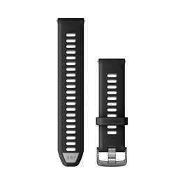 Garmin Schnellwechsel-Silikon-Armband 22 mm Negro/Gris claro