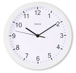 HAMA Reloj de Pared Elba, Blanco
