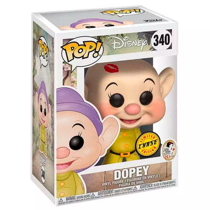Funko Figura POP Disney Blancanieves y los Siete Enanitos Mudito Chase Funko Figura POP Disney Blancanieves y los Siete Enanitos Mudito Chase