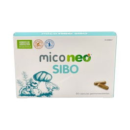 NEO Mico Neo Sibo 60 Cápsulas - Melena de León y Saccharomyces Boulardii para la Flora Intestinal