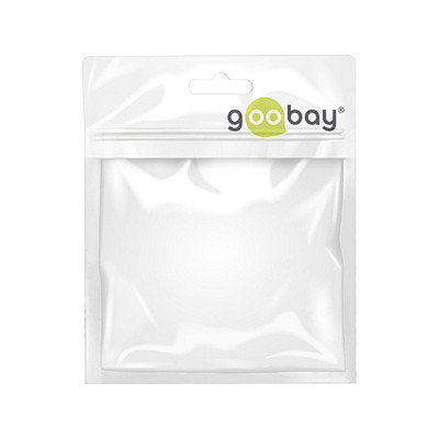 Goobay 39446 Cable Lightning a USB-C 1 m Blanco - Conector Macho USB 2.0, Plug and Play