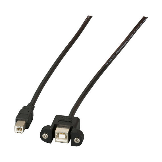EFB Elektronik K5293SW.1,8V2 Cable de extensión USB 2.0 B-B de 1,8 m EFB Elektronik K5293SW.1,8V2 Cable de extensión USB 2.0 B-B de 1,8 m
