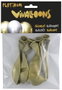 Blanca Globos de Látex Oro, Paquete de 6 Unidades