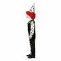 Mono Gris Payaso Unisex Infantil Con Gorro Disfraz Halloween Niño 5-6 Años