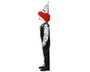 Mono Gris Payaso Unisex Infantil Con Gorro Disfraz Halloween Niño 5-6 Años