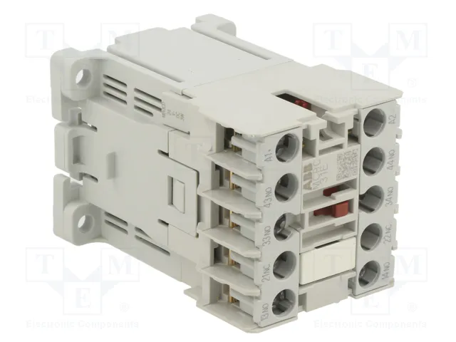 ABB Contactor 3-polar 24VDC 6A con contactos NO x3 y NC