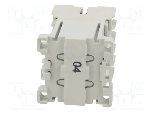 ABB Contactor 3-polar 24VDC 6A con contactos NO x3 y NC