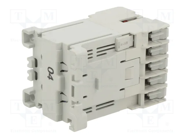 ABB Contactor 3-polar 24VDC 6A con contactos NO x3 y NC