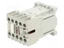 ABB Contactor 3-polar 24VDC 6A con contactos NO x3 y NC