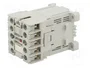 ABB Contactor 3-polar 24VDC 6A con contactos NO x3 y NC
