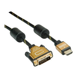 ROLINE Cable Adaptador de Video HDMI a DVI 3 m 11.04.5892