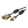 ROLINE Cable Adaptador de Video HDMI a DVI 3 m 11.04.5892