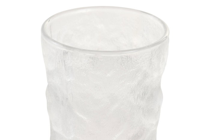 DKD Home Decor Set de 6 Vasos de Cristal Glaseado de 350 ml