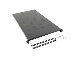 Lanberg AK-1013-B Cajón Metálico para Rack 19" (1U) Negro - 48.3 x 900 x 45 mm - Capacidad de Carga hasta 25 kg - Accesorio para Bastidor