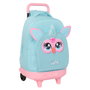 Safta Mochila Grande con Ruedas Compact Extraíble Furby