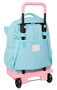 Safta Mochila Grande con Ruedas Compact Extraíble Furby para Niños, 33x45x22 cm
