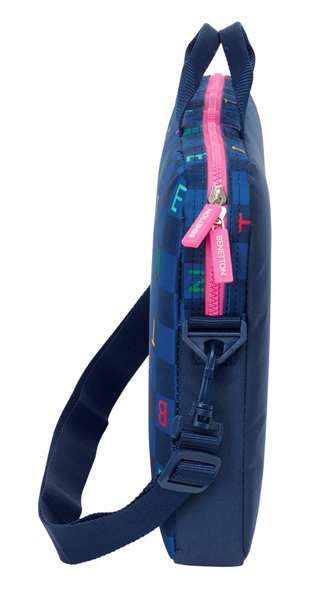 Safta Funda para Portátil Benetton Damero 15,6'' 40x27x4cm