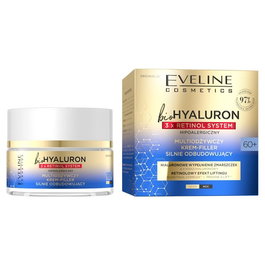 Eveline Bio Hyaluron 3Xretinol System Crema Multi-Nutritiva Restauradora Día-Noche 60+