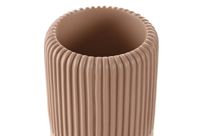 DKD Home Decor Vaso de Cemento Mate Terracota 7x7x11 cm DKD Home Decor Vaso de Cemento Mate Terracota 7x7x11 cm
