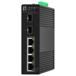 Level One IGS-2106P Switch Industrial Gigabit PoE Smart Lite