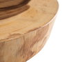 Mesa Centro Natural Madera de Suar 70 X 70 X 45 cm