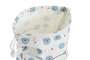 DKD Home Decor Bolsa Baby Patito Lindo 23 Rosa Azul Canvas Algodón 24 x 2 x 26 cm (12 Unidades)
