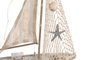 DKD Home Decor Figura LED MDF Barco Velero Natural