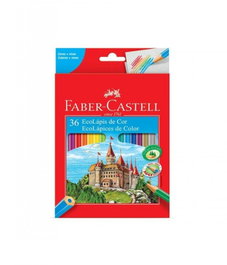 Faber-Castell Estuche de 36 Lápices Hexagonales de Colores