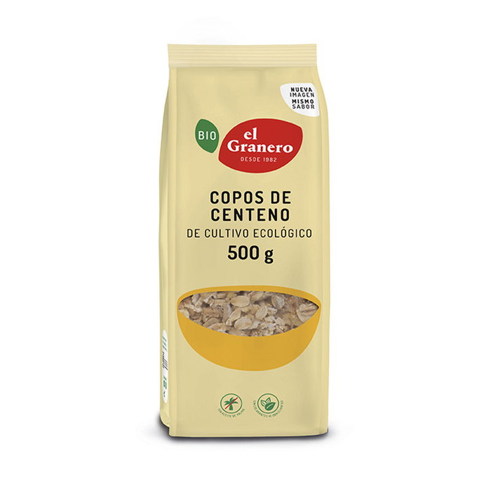 El Granero Integral Copos de Centeno Bio 500g El Granero Integral Copos de Centeno Bio 500g