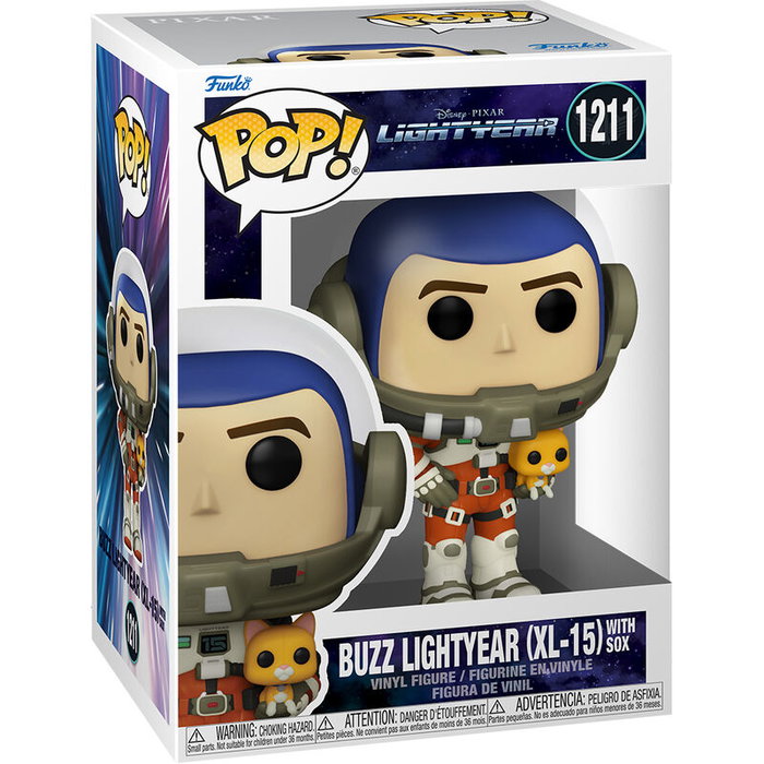 Funko Figura POP Disney Pixar Lightyear Buzz Lightyear Nave XL-15 Vinilo 9cm