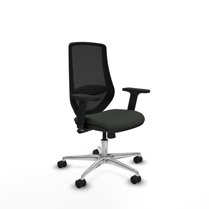 PIQUERAS Y CRESPO Silla de oficina Mardos con mecanismo Sincro en Negro PIQUERAS Y CRESPO Silla de oficina Mardos con mecanismo Sincro en Negro