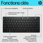 HP 350 BLK Teclado Compacto Inalámbrico Negro Multi-Dispositivo
