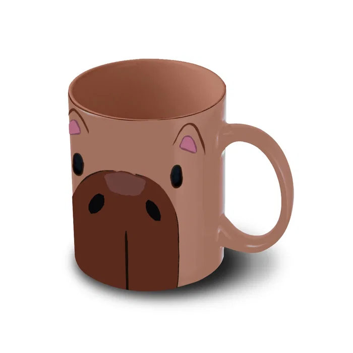 KARACTERMANIA Taza Capibara Oh My Pop! Multicolor 350ml en Caja Regalo