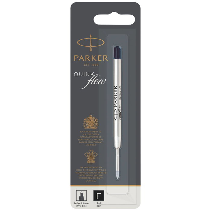 Parker Recambio Quinkflow Punta Fina Negra Parker Recambio Quinkflow Punta Fina Negra