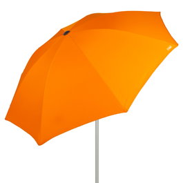 Aktive Sombrilla de playa naranja de 220 cm con colgador