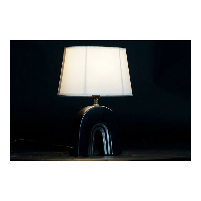 DKD Home Decor Lámpara de Sobremesa de Cerámica ARCO Surtido de 2 Unidades