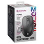 RatÓn inalÁmbrico silent click feam mm-296 rf 1600 dpi negro
