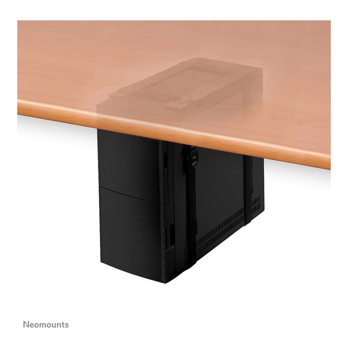 Newstar D025 Soporte para CPU bajo escritorio, para unidad de sistema, color negro