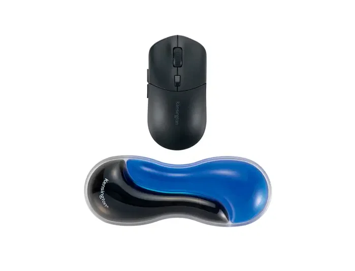 Kensington Reposamuñecas Duo Gel para Ratón/Trackball Slim Negro/Azul 192x72x22 mm Kensington Reposamuñecas Duo Gel para Ratón/Trackball Slim Negro/Azul 192x72x22 mm