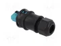 WIELAND Enchufe Industrial Redondo RST Macho de 5 Pines, 250V, Azul Turquesa