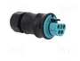 WIELAND Enchufe Industrial Redondo RST Macho de 5 Pines, 250V, Azul Turquesa